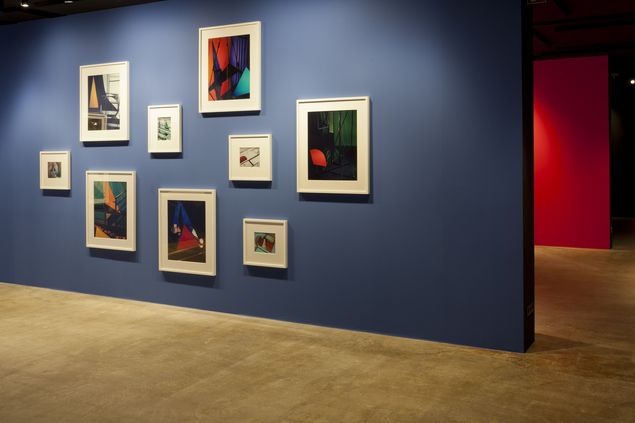 View of the exhibition Barbara Kasten in the Sammlung Goetz Base 103